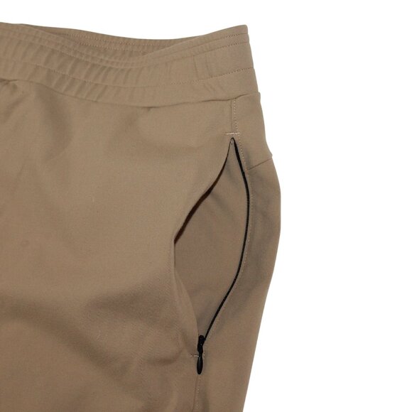 Public Rec Mens Size 38 All Day Every Day Performance Athletic Pants Brown Tied - Picture 10 of 16